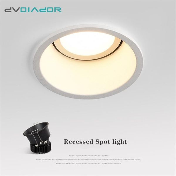 

dimmable led spotlight 18w 12w 7w led recessed ceiling down lights nordic spot light for indoor foyer,living room ac90-260v
