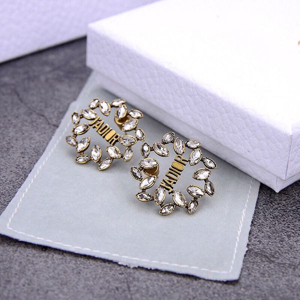 

d home earrings new wheat ear earrings female earrings hairpin, Golden;silver
