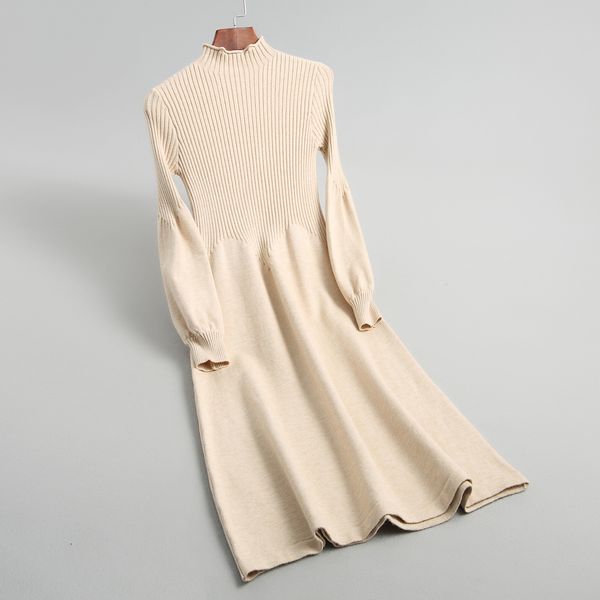 

2021 sweater jumper heightened knitting pants women dressed in wardrobe pull female v0mt, White;black