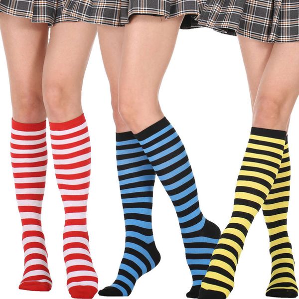 

pinstripe knee college style, Black;white