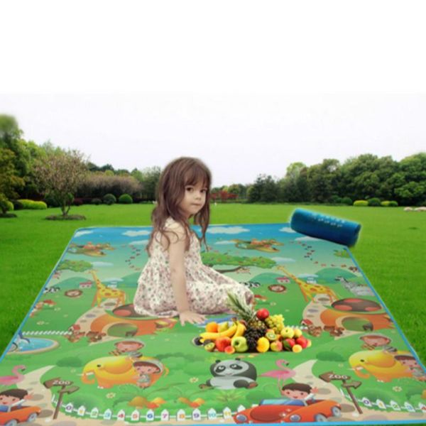 

outdoor pads children style camping tour tent beach picnic mat 2* 1.5m
