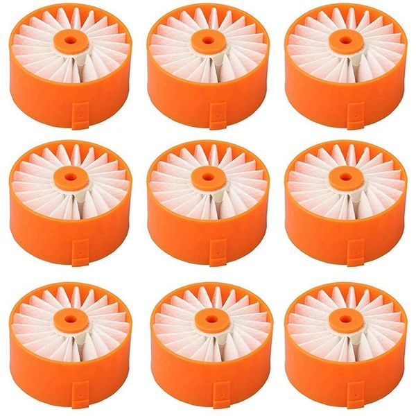 

vacuum cleaners bsv2021 filter compatible for black+decker bsv2021g and bsv2021p powerseries extreme cordless stick vacuum, 9 pack