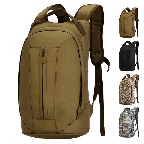 

backpack men waterproof nylon knapsack water bag multi-functional military male 25l lapdaypack assault rucksack