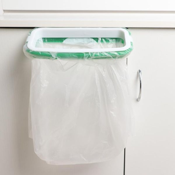 

waste bins portable hanging trash garbage bag bags storage rack for kitchen
