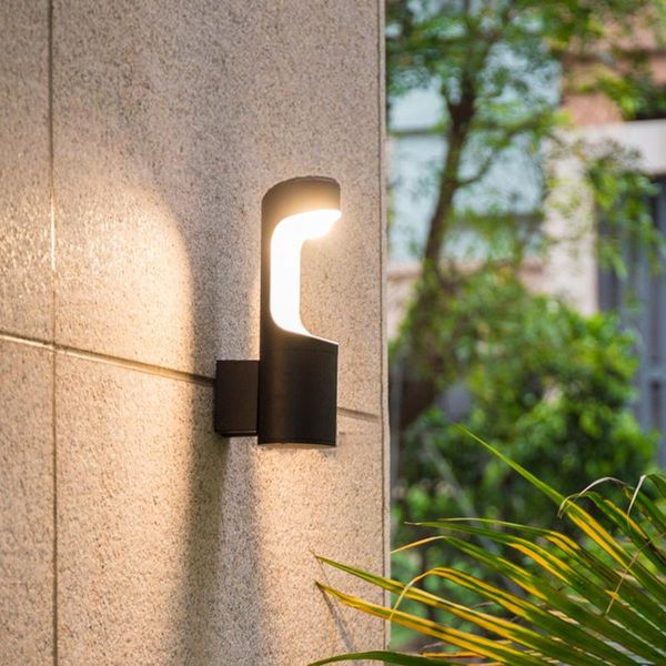 

outdoor/indoor 7w led wall sconces light fixture waterproof lamp acrylic garden