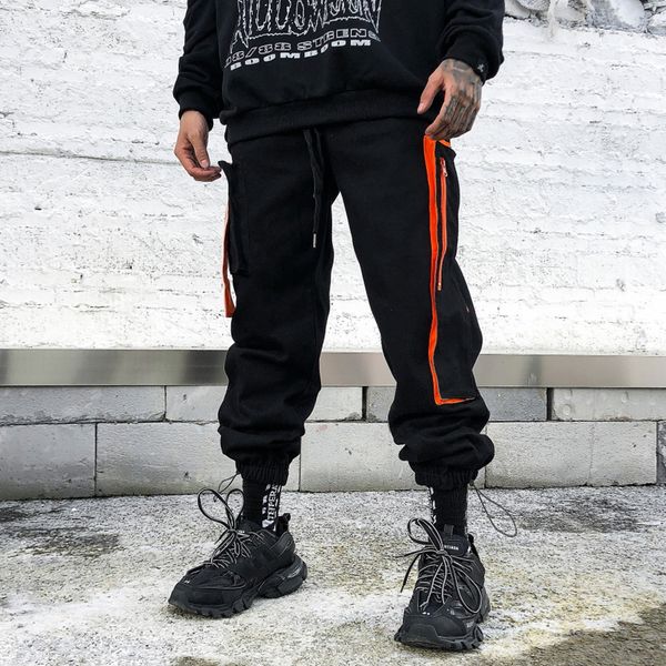 

fashion 2021 new african eden cut back men's pants model qi4q, Black;white