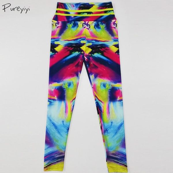 

yoga outfits women pants colorful printed sports entertainment tights slim quick drying training trousers female exercise, White;red