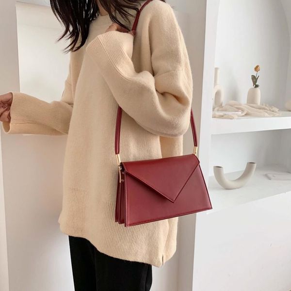 

evening bags fashion crossbody for women 2021 luxury handbags designer pu leather female travel shoulder messenger