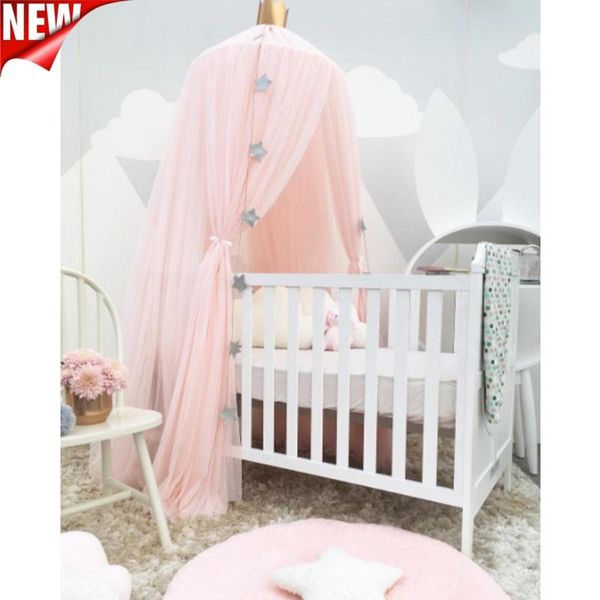 

crib netting baby mosquito decor net canopy cot bed curtain valance hung dome girls nursery room princess kids play tents