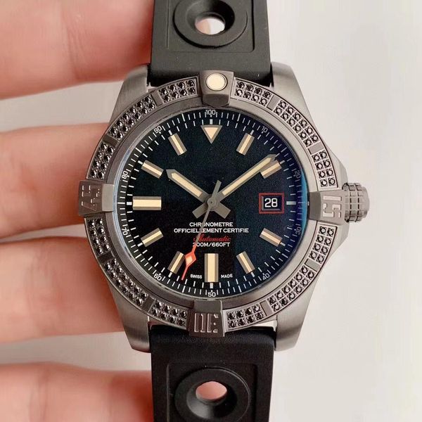 

45mm/44mm gf new polycarbonate and carbon fiber composite avenger, Slivery;brown