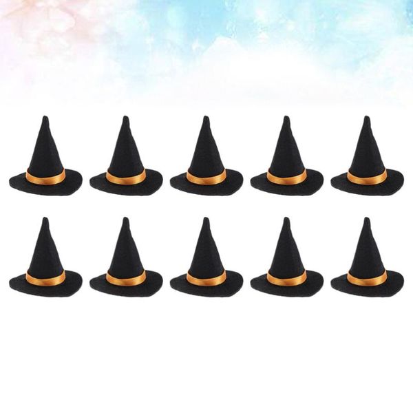 

party hats 10pcs mini witch bottle decor scarf dress diy crafts ( hat and )