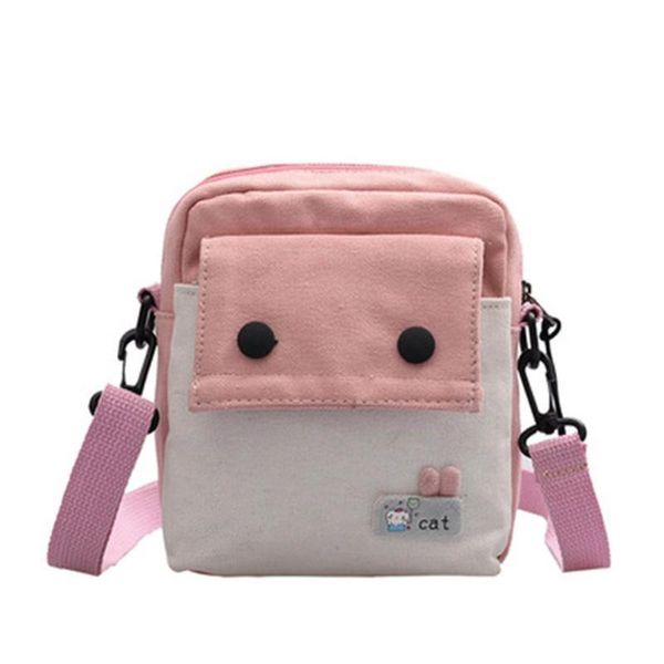 

storage bags japanese student messenger durable bag sports pocket cartoon hit color soft girl literary harajuku south korea female