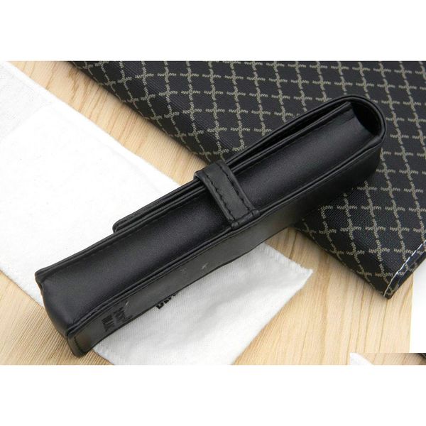 

business pu black pen bag suit for a pen for new gift of jllklh yy_dhhome