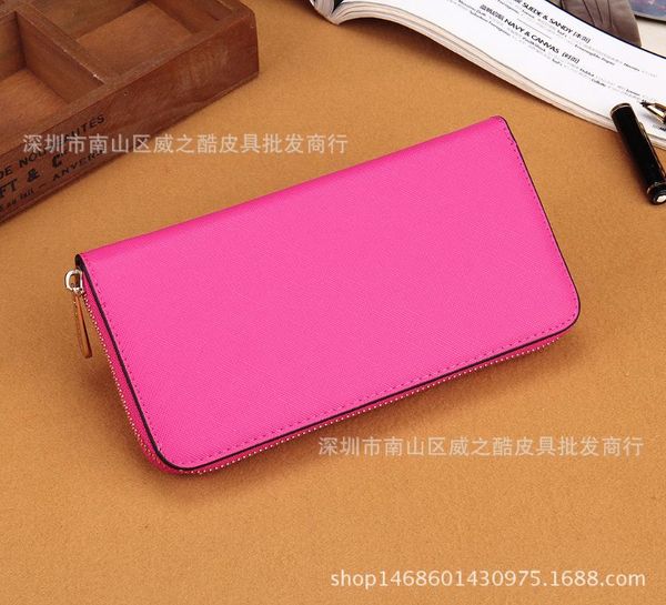 

wallets 2021 style single pull cross pattern wallet fashion casual women's bag, Red;black