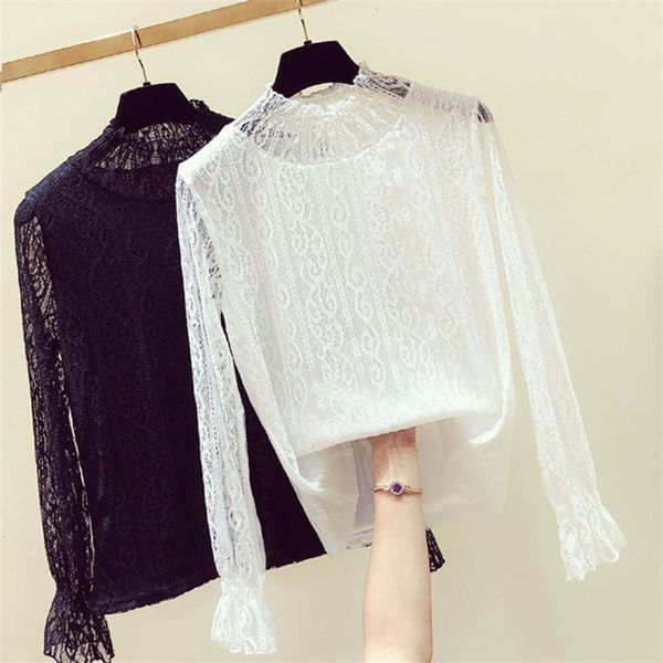 

2021chiffon shirt with new and foreign style in autumn 2020, White