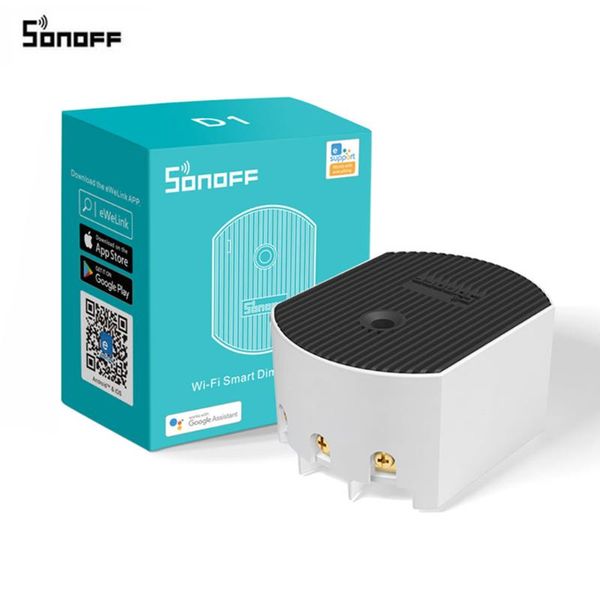 

smart home control itead sonoff d1 diy dimmer switch wifi mini module support dimmable led light work with rm433