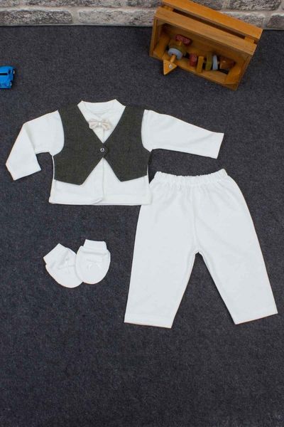 

clothing sets green baby boy tuxedo suit, White
