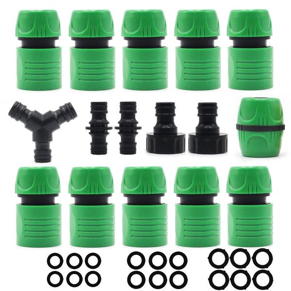 

watering equipments garden abs joint set 16 piece 1 / 2% ef% bc% 82 water pipe quick repair with sealing ring