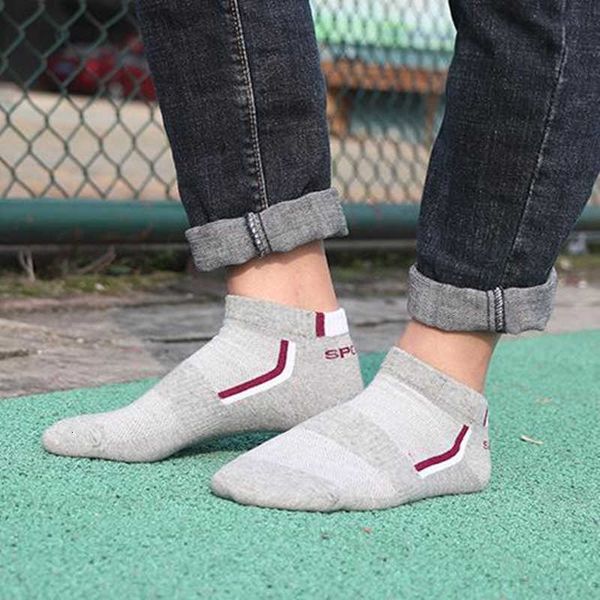 

salefashion men on sports summer restraint running short outdoor bikes horseback basketball breathing sock cats socks, Black