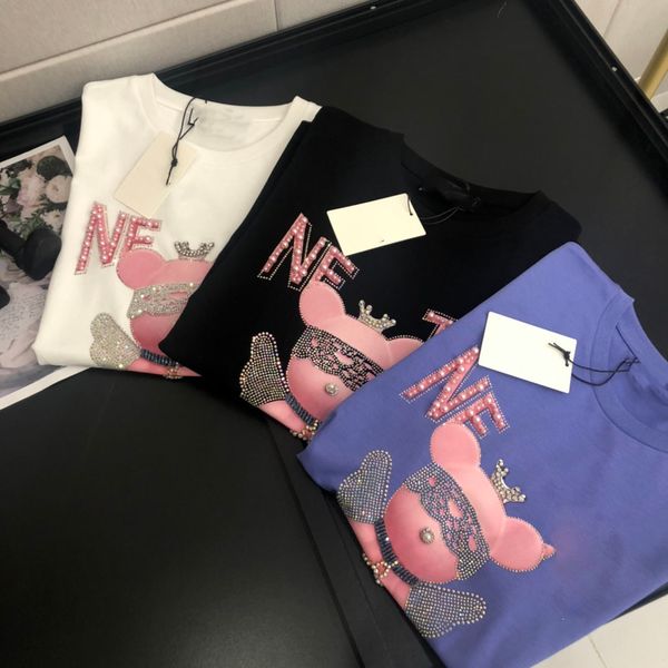 

2021 new cotton t-shirt fashion all-match men and women with the same style10, White