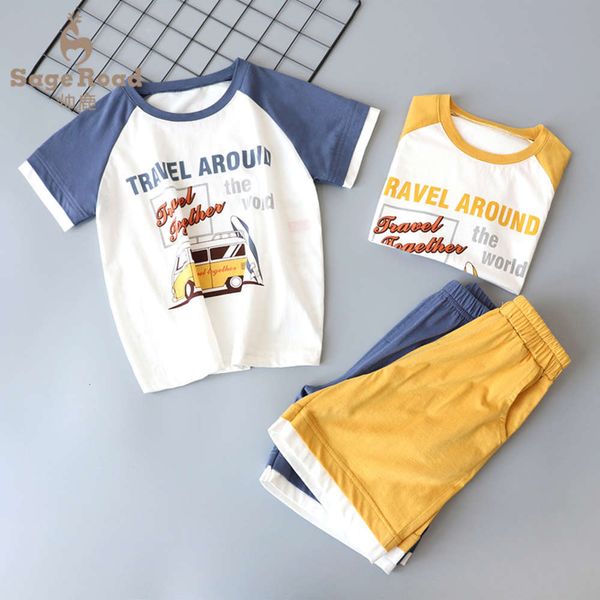 

summer shuailu suit 2021 new children's foreign style baby korean short sleeve shorts, White