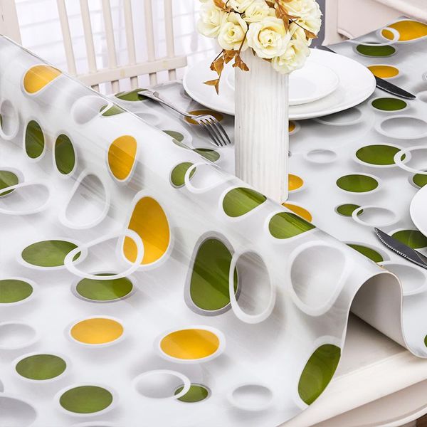 

table cloth 2021 pvc tablecloths soft tablecloth film waterproof oilcloth cover rectangular home anti-stain plastic