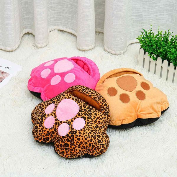 

cute big feet usb foot warmer electrical heating plush shoes animal claw winter heater home indoor feet warmer soft large