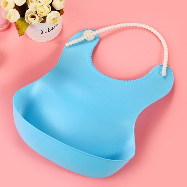 

hair accessories baby bibs waterproof lunch boys girls infants silicone feeding saliva towel cartoon aprons bab, Slivery;white