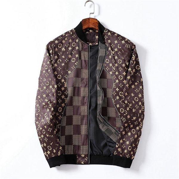 

2021 mens designe jacket spring autumn outwear windbreaker hoodie zipper casual hooded jackets coat outside sport asian size men clothing, Black;brown
