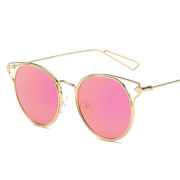 

colorful shooting geek kibfk lens sunglasses punk metal street retro color sunglasses style round glasses frame idgbn, White;black