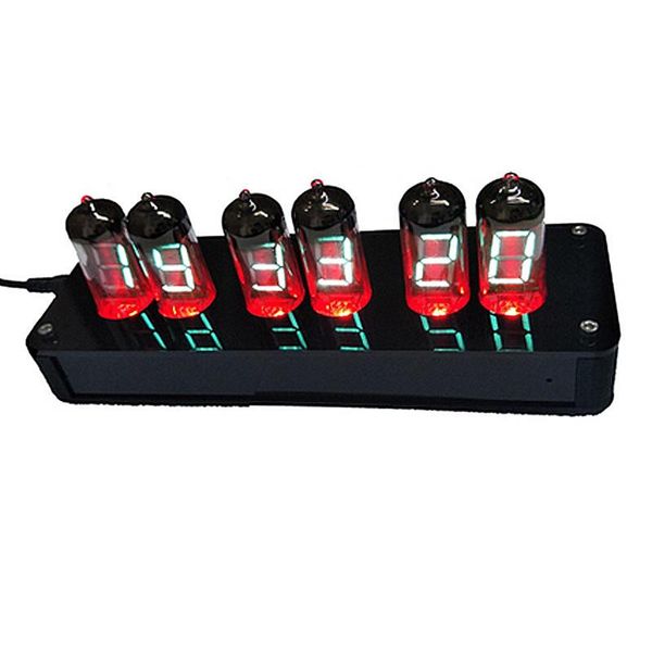 

desk & table clocks iv-11 fluorescent tube acrylic shell clock,vfd electronic clock,direct insertion 5v retro clock,f19298