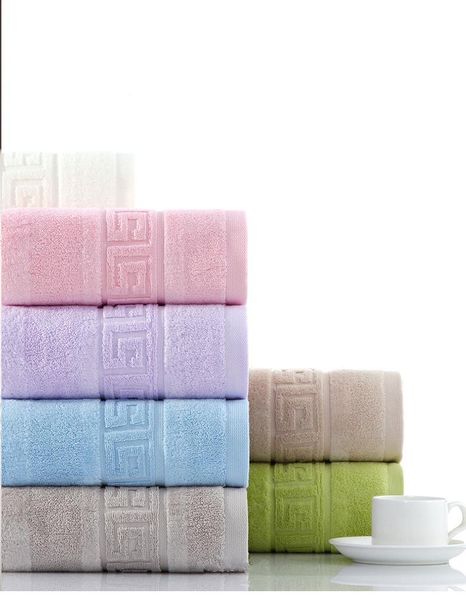 

towel luxury classic great wall pattern bath towels soft cotton bathroom super absorbent home el