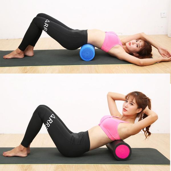 

yoga mats foam shaft fitness exercise roller for muscle relaxation massage