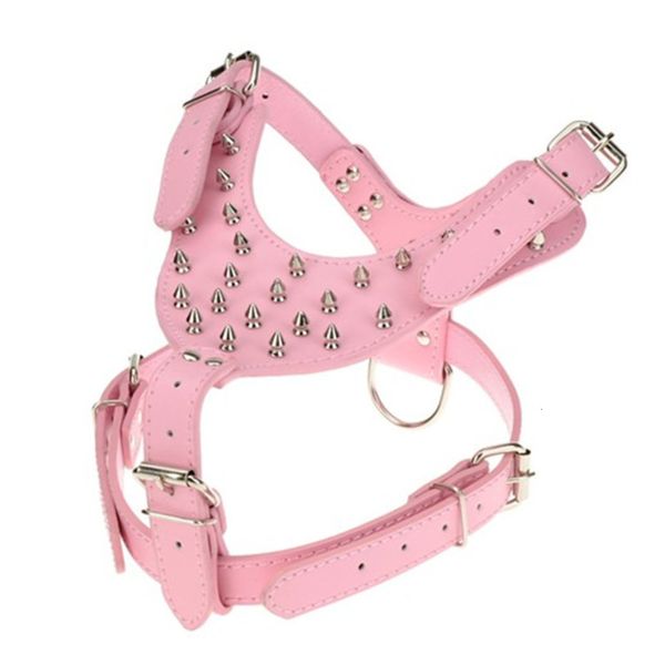 

selling large punk rivet pet explosion proof punching dog cht strap