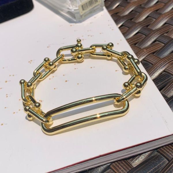 

charm bracelets brand fashion jewelry men & women bamboo bright bracelet key lock pendant lucky gold rectangle couple gift, Golden;silver