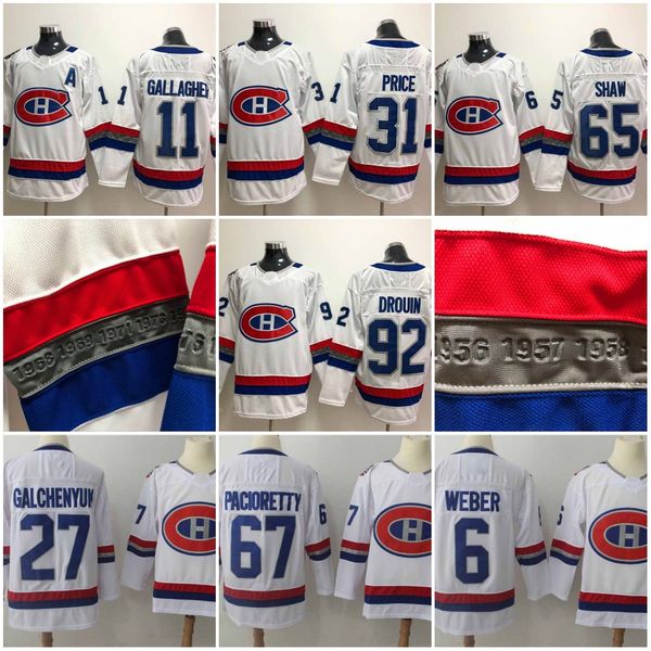 

11 brendan gallagher montreal canadians jerseys 31 carey price 92 jonathan druin 65andrew shaw shea weber 67 pacioretty 27 galchenyuk jersey, Black