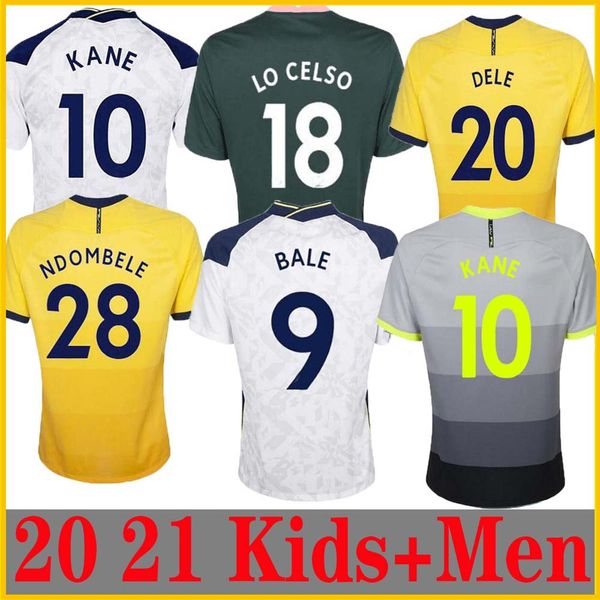 

tottenham 20 21 bale kane son bergwijn ndombele soccer jerseys 2020 2021 morgan dele jersey football kit shirt lloris spurs fourth 4t jersey, Black;yellow
