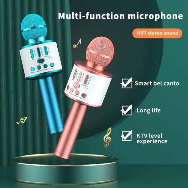 

q88k portable bluetooth karaoke microphone wireless professional speaker home ktv handheld microphone professional