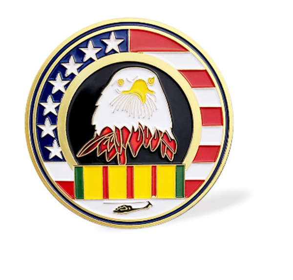 

2pcs non magnetic crafts soldiers welcome home brother may you never walk alone again gold plated challenge coins