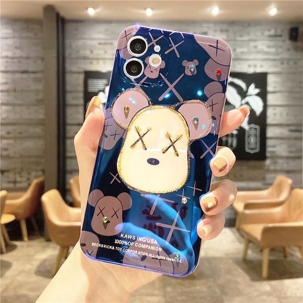 

cartoon iphone12 promax mobile phone case apple 11 all-inclusive 12pro ultra-thin xs max xr x 11pro soft silicone 8plus cases kaw cartoon sh