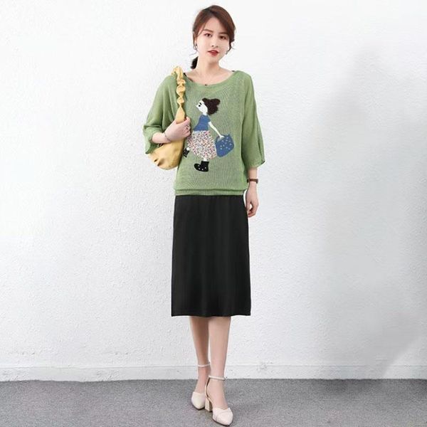 

casual dresses women summer thin long dress with hollow out pullover female slim sets, Black;gray