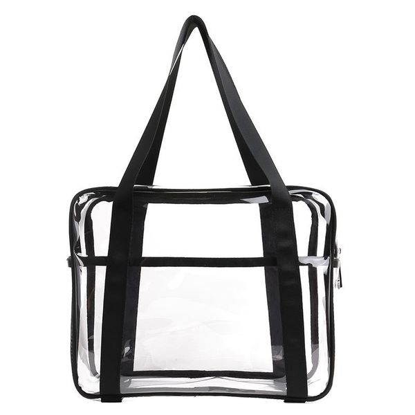 

cosmetic bags & cases large bag organizer transparent pvc woman toiletry multifunctional travel wash storage for women men neceser