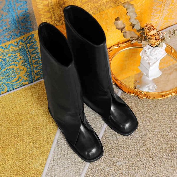 

new star song same high tube knee length net red elastic trouser boots female knight outlet black friday