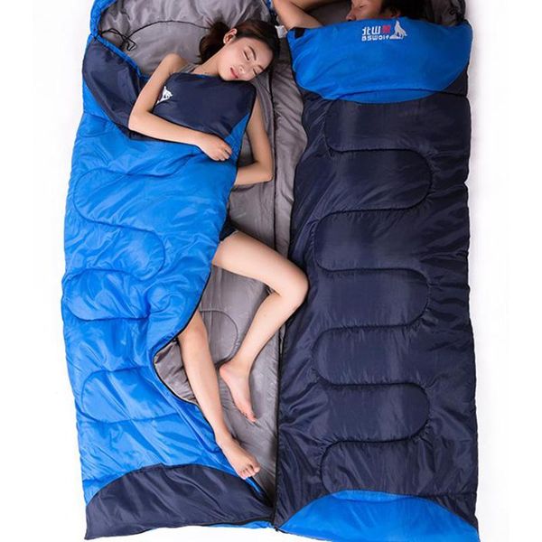 

single camping hiking suit case envelope sleeping bag waterproof travel