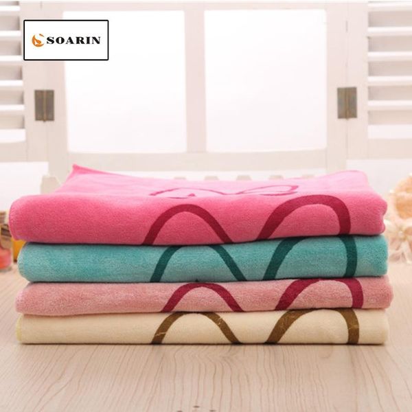 

towel soarin toalha de banho beach for adults travel 100% polyester plagetowel cartoon bathroom quick dry absorvente