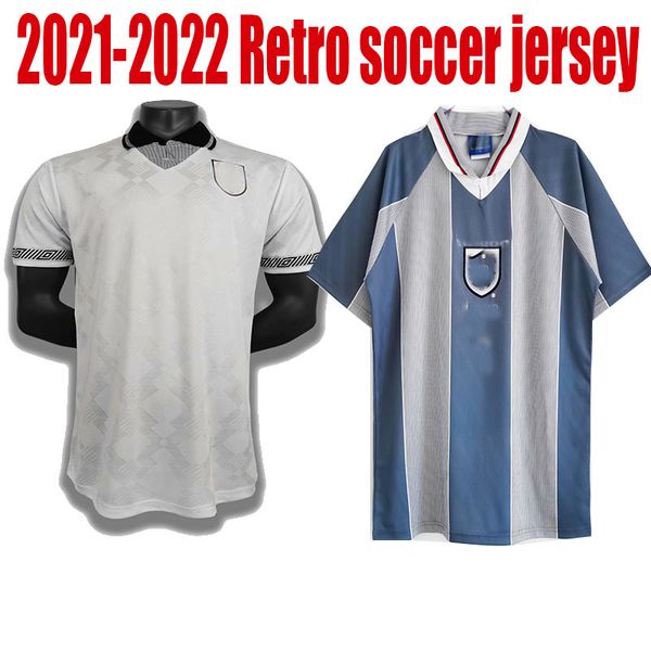 

retro soccer jersey gascoigne shearer mcmanaman southgate classic vintage sheringham 96 90 home away beckham football shirt, Black;yellow