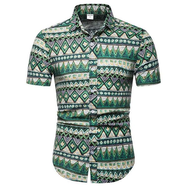 

big sizes 5xl men's casual shirts short sleeve summer hawaiian shirt skinny fit with various pattern man clothes 21 colour, White;black