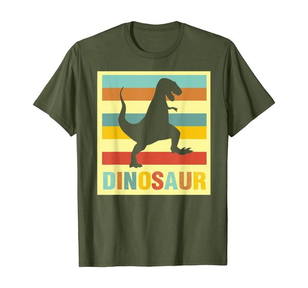 

vintage dinosaur t-shirt, White;black