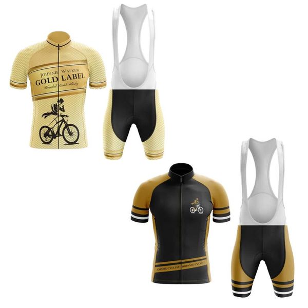 

racing sets classic men's bicycle series pro team cycling jersey set summer mtb race short sleeve sportswear bike clothing, Black;blue
