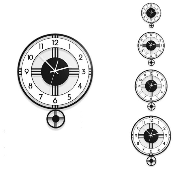 

wall clocks 3d antique large clock modern design decoration retro children kitchen watch zegar watches home decor 5k54